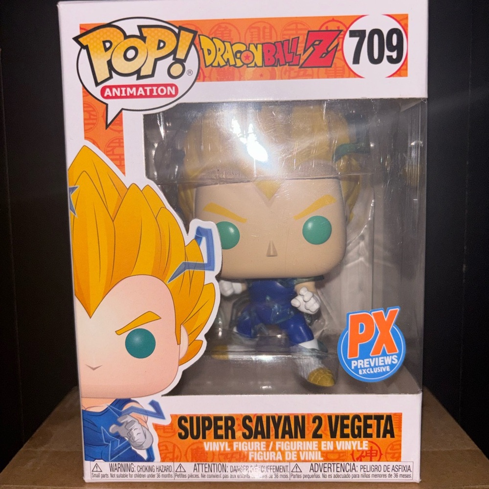 Funko Pop Super Saiyan 2 Vegeta *DAMAGED*